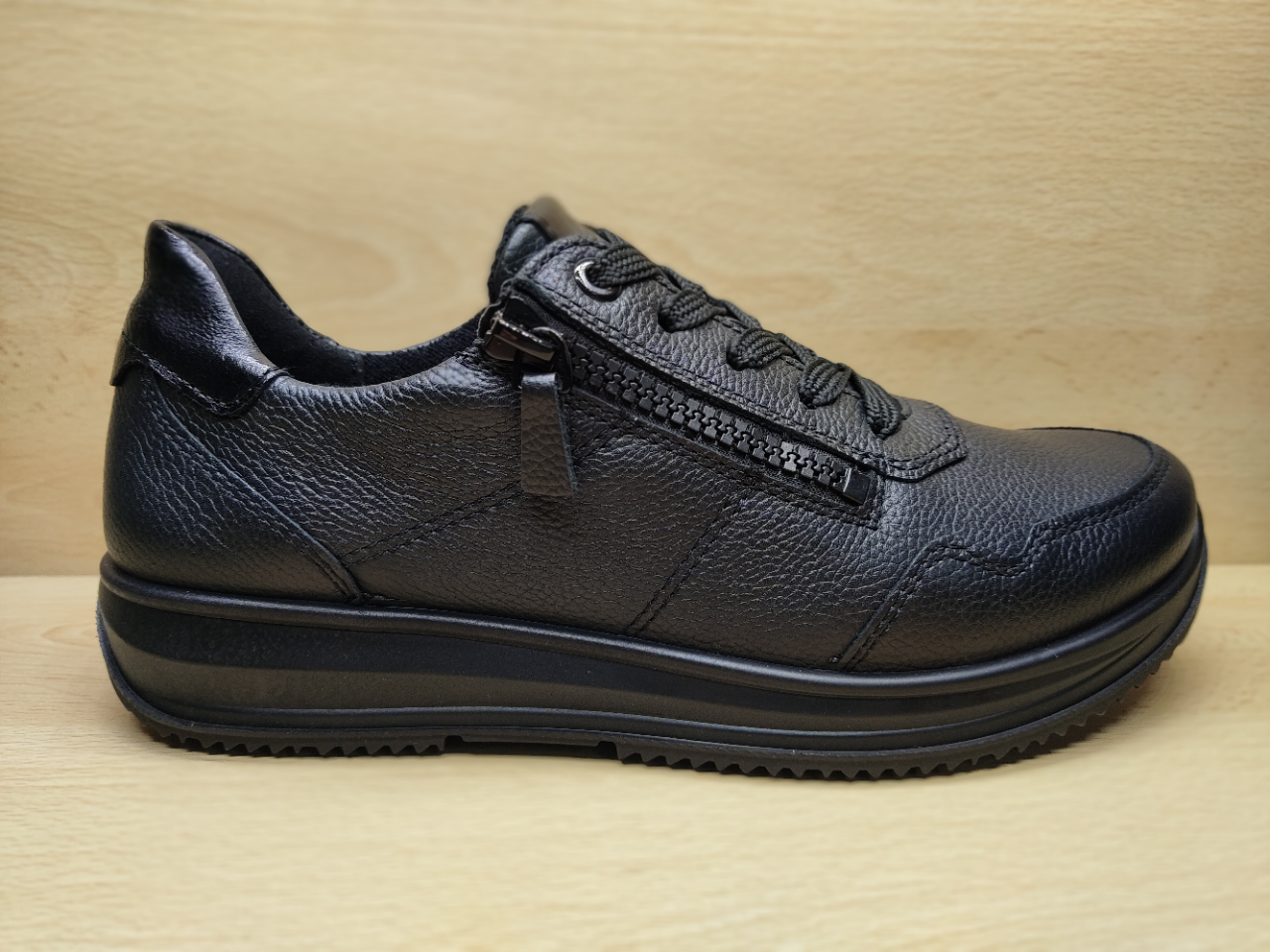 Chaussure à lacets + double zip ARA 12-25541-01 📌