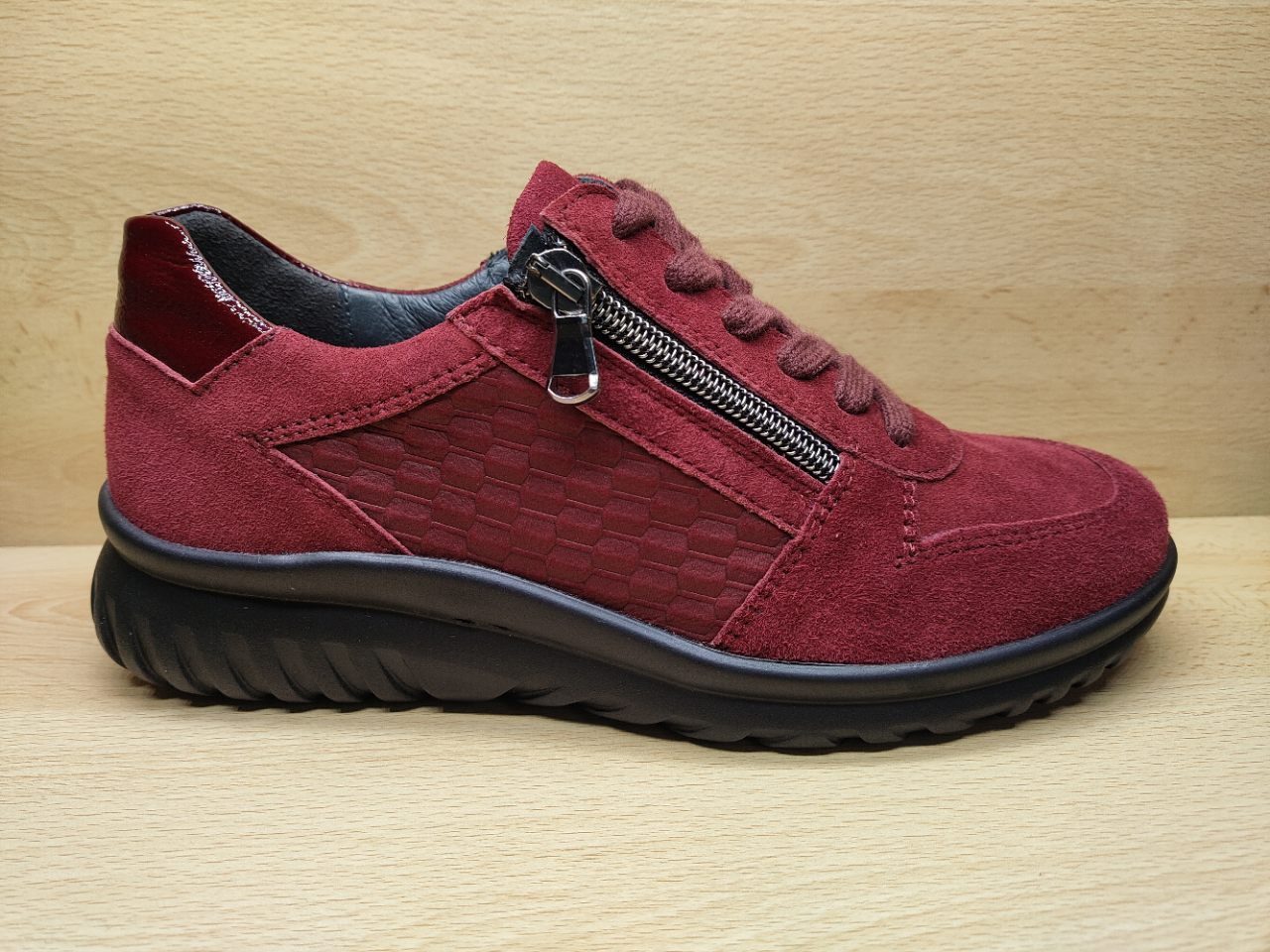 Chaussure à lacets + double zip SEMLER Lena 📌