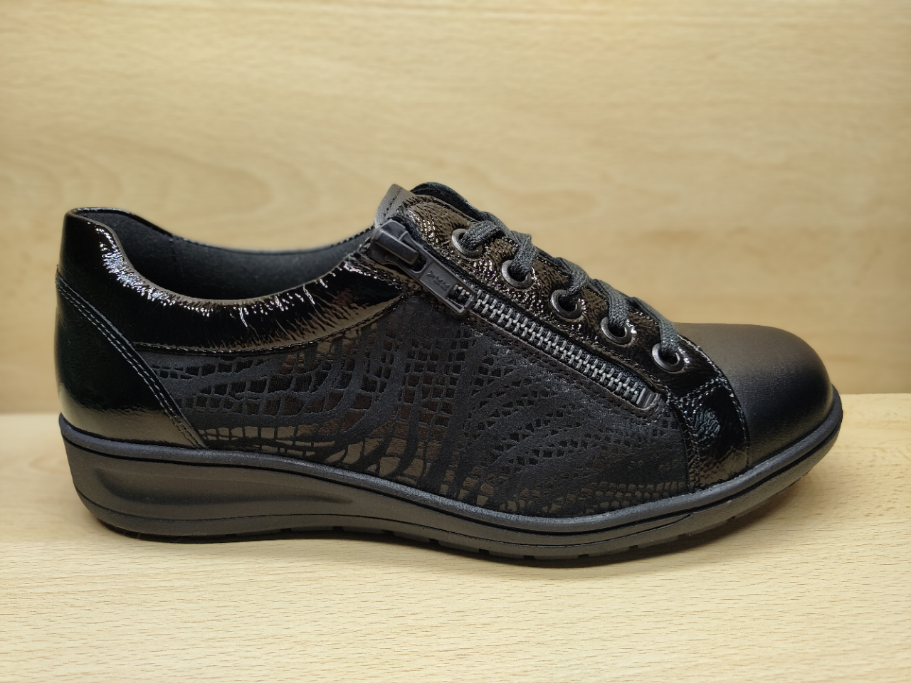 Chaussure à lacets + zip SOLIDUS 29001-01001 Kate  📌