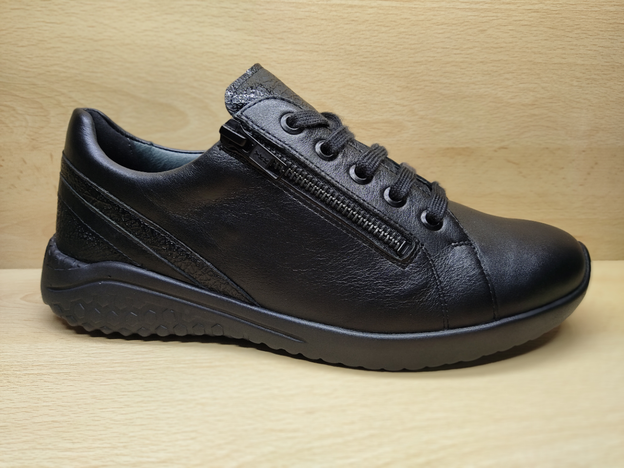 Chaussure à lacets + zip SOLIDUS 60001-01074 Kyle 📌