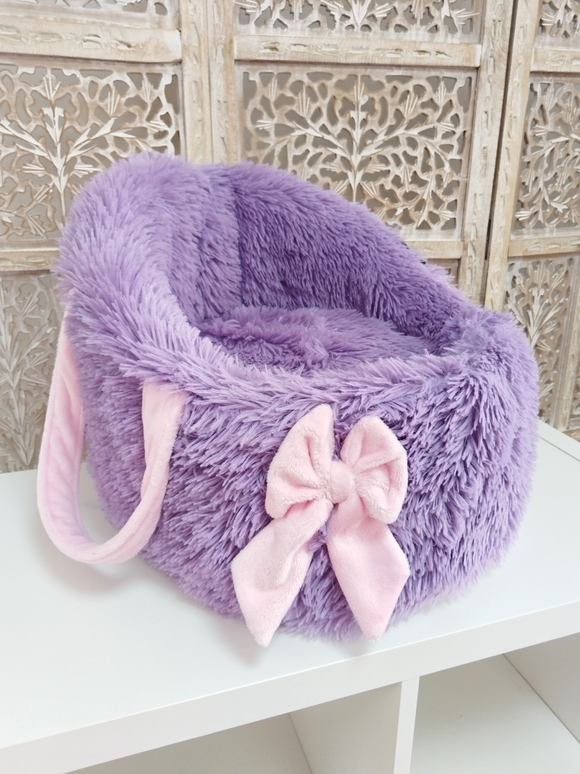 Housse Berceau La Danse des Saisons - Lavande