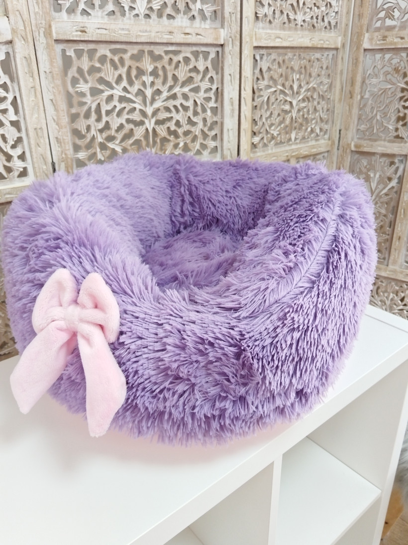 Housse Pouf La Danse des Saisons - Lavande