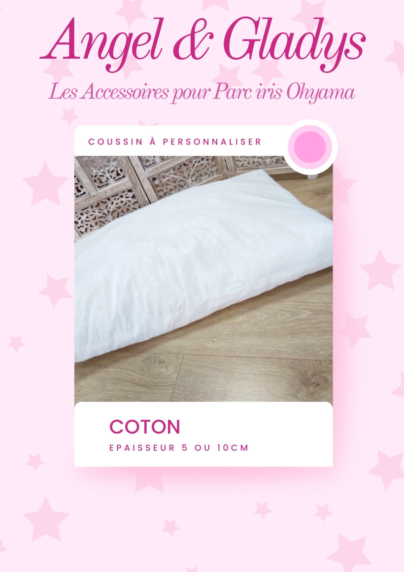 Coussin 85x55 ร  personnaliser