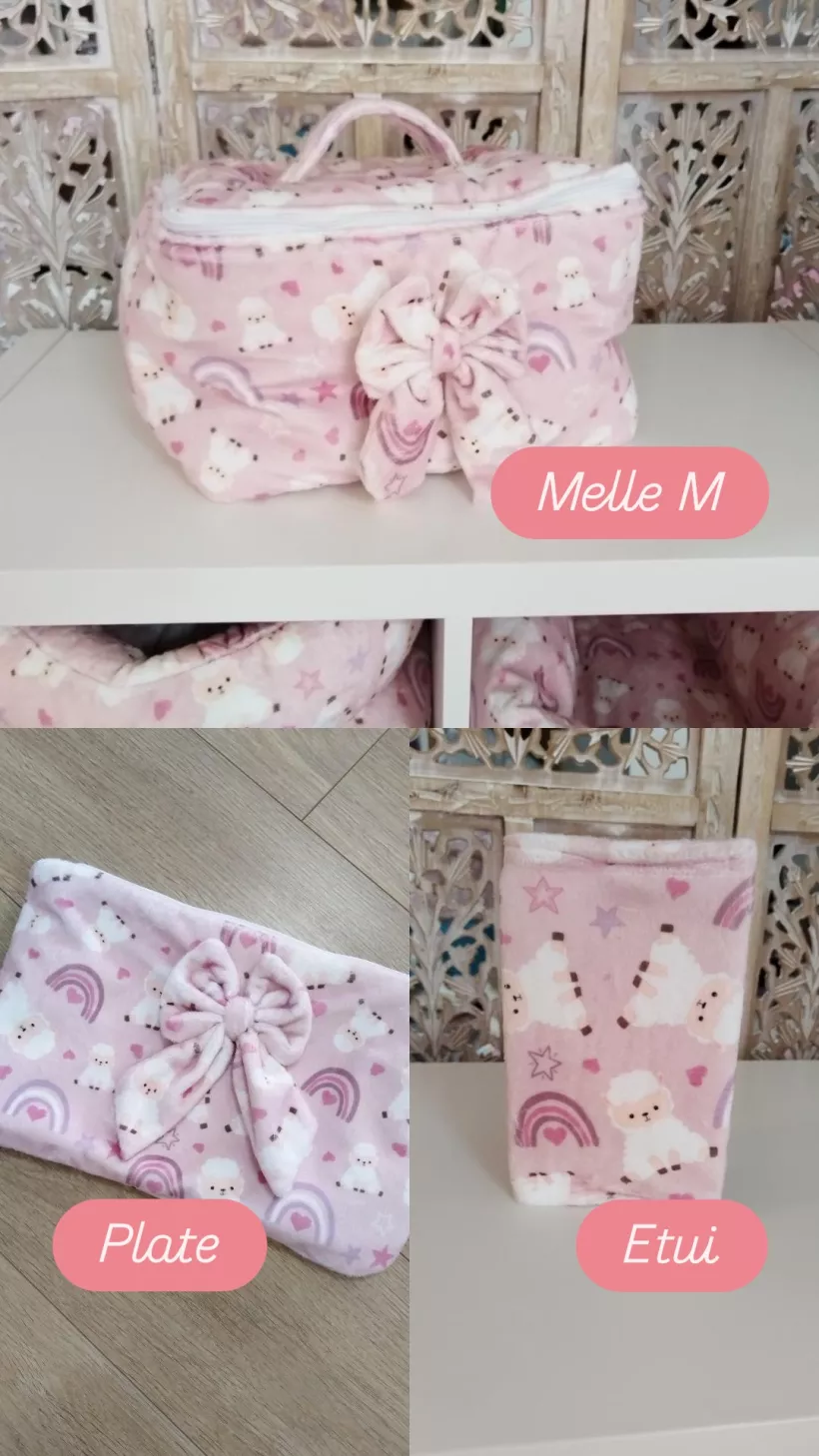 Trousse & Etui - Les trois Petits Moutons de Madame M.