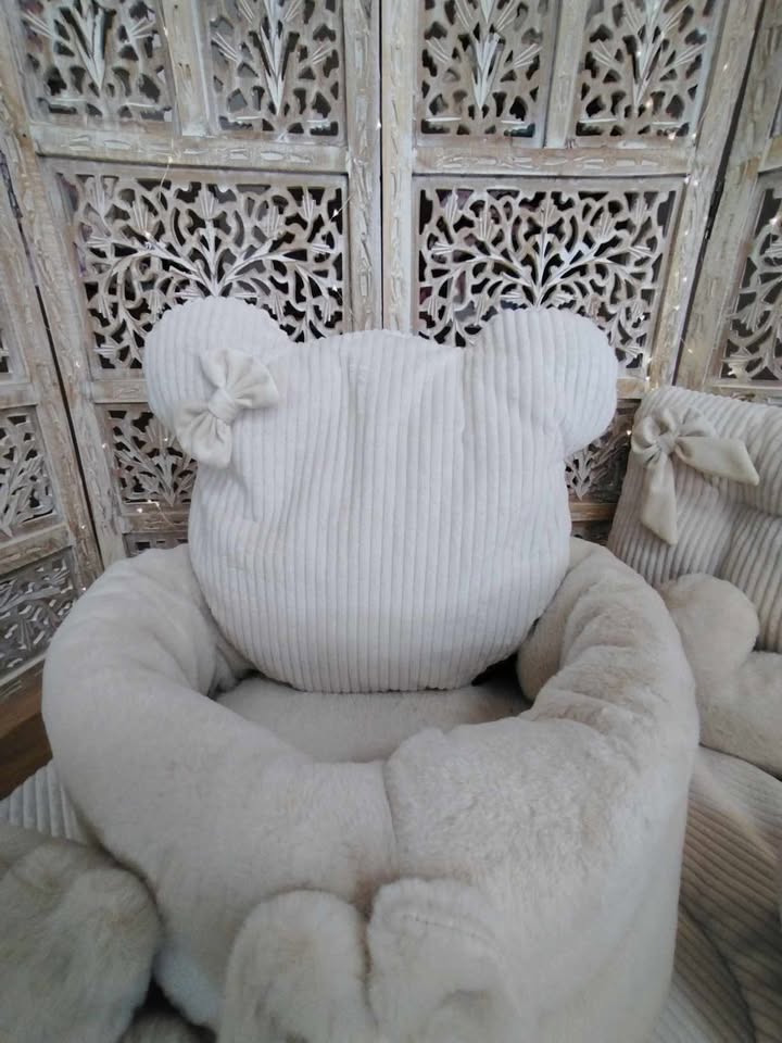 Coussin Ours Chuchotement de Lune