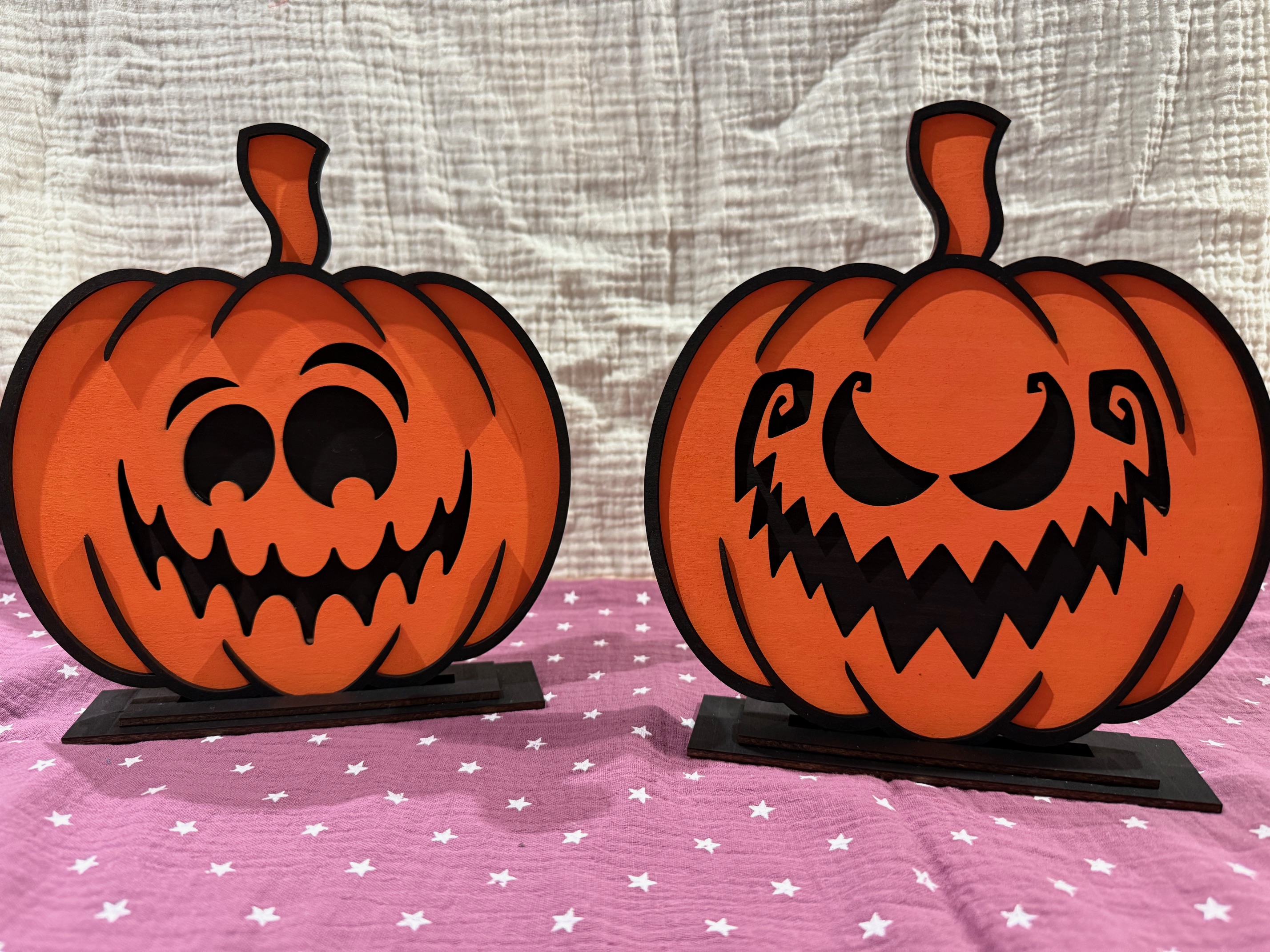 Les citrouilles d'halloween