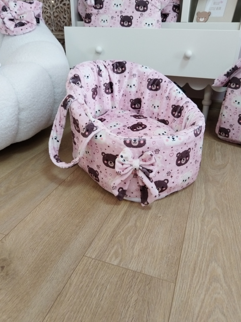 Housse Berceau - Ourson d'Amour