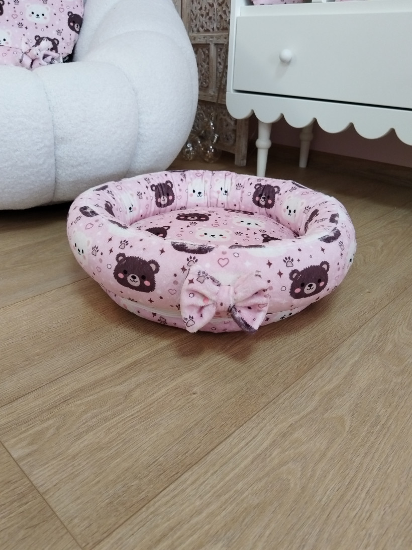 Corbeille Ronde -  Ourson d’Amour