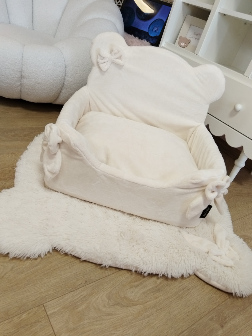 Housse Cute teddy - Vanille