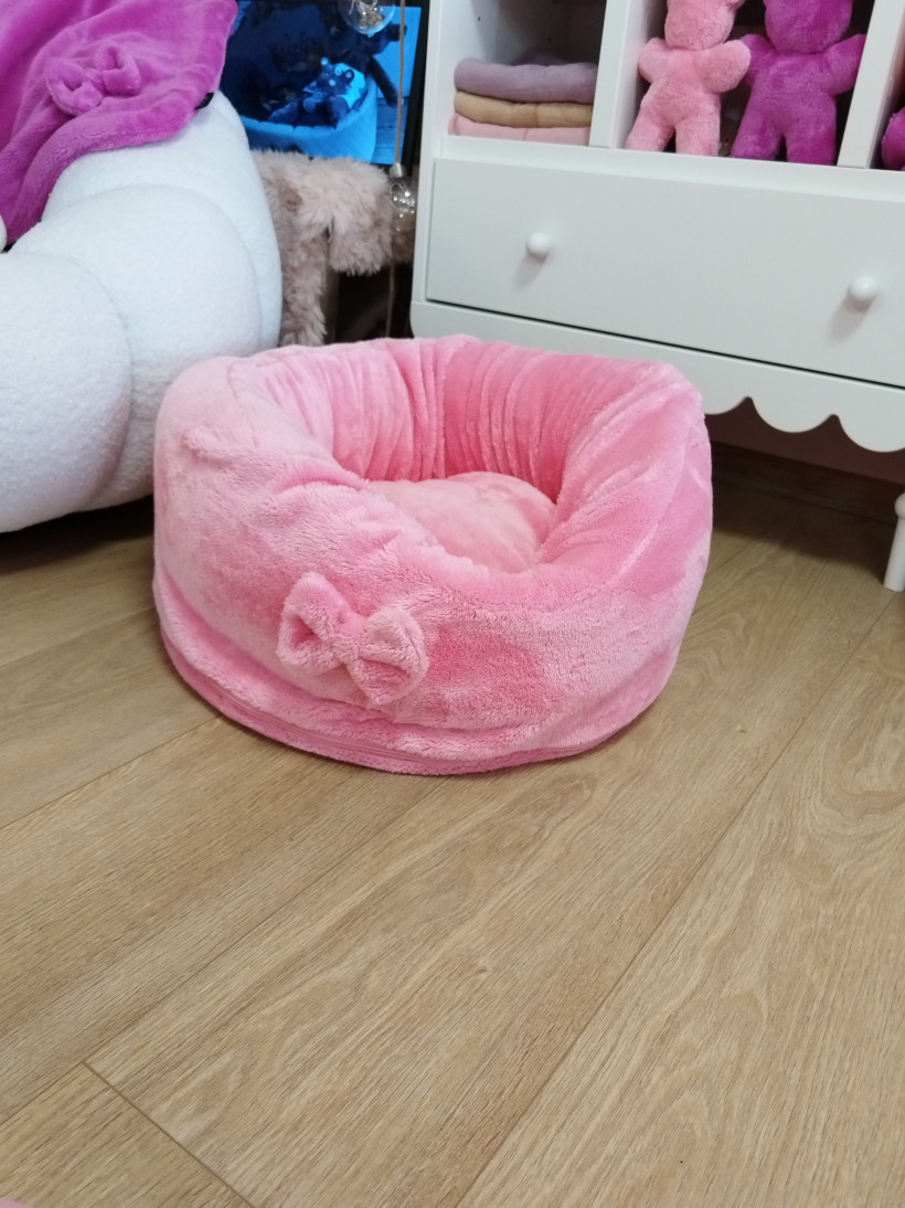 Housse pour Pouf Pilou Rose Acidulé