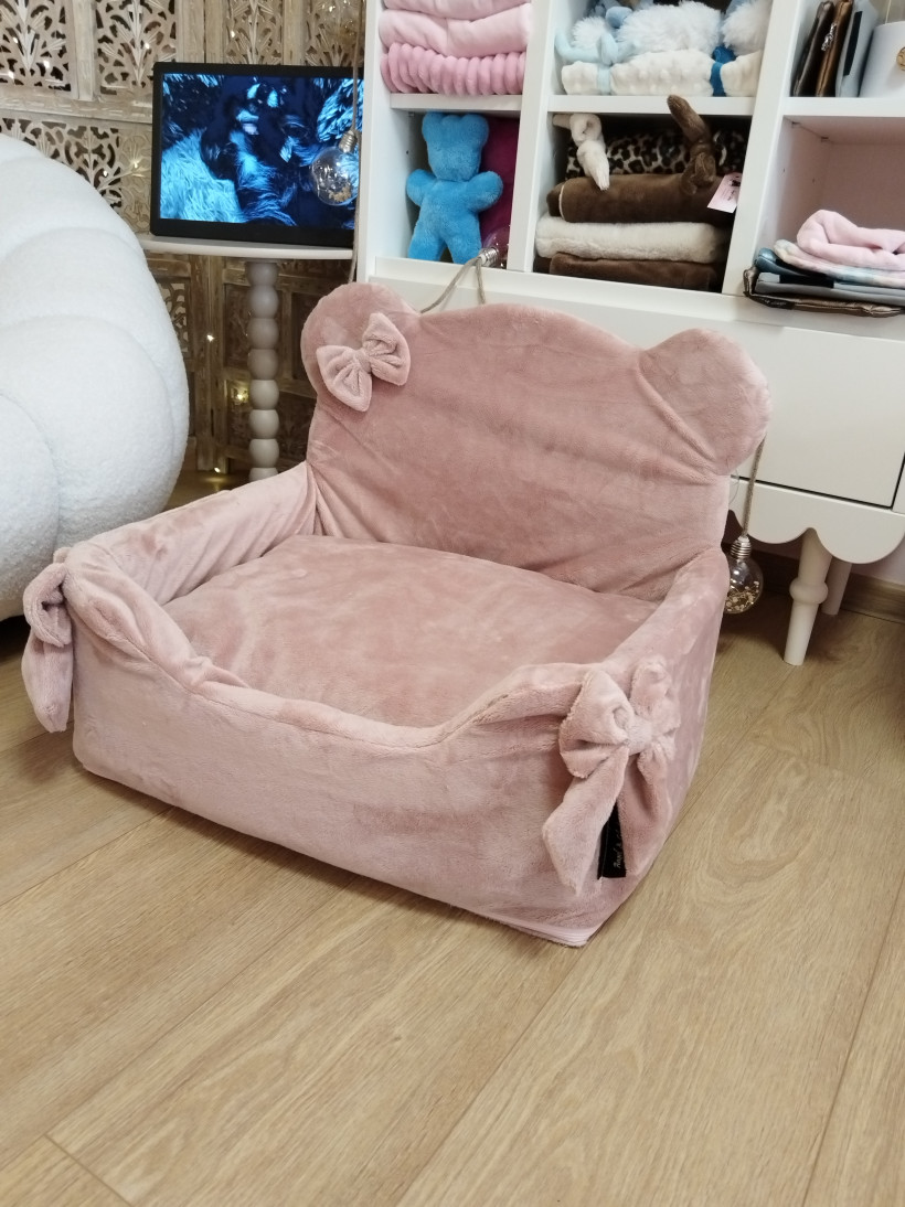 Housse Cute teddy - Rose Poudré