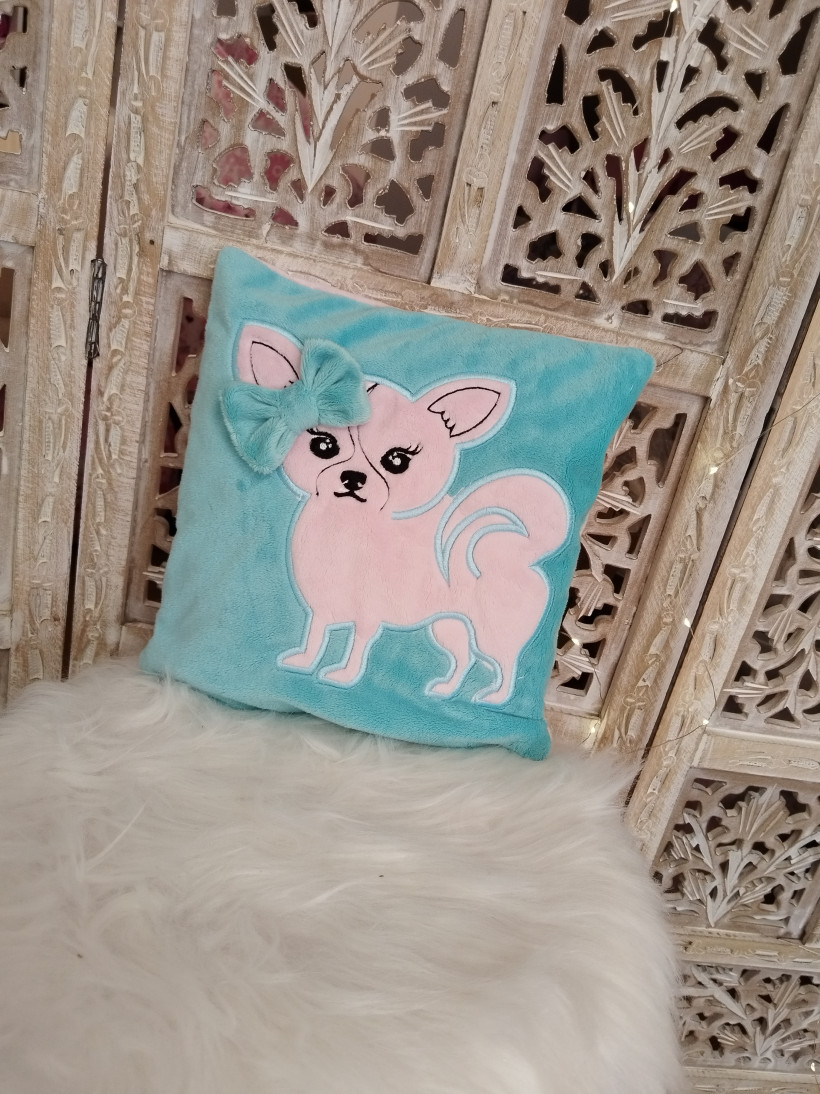 Housse pour Coussin 25x25 Ocean & rose