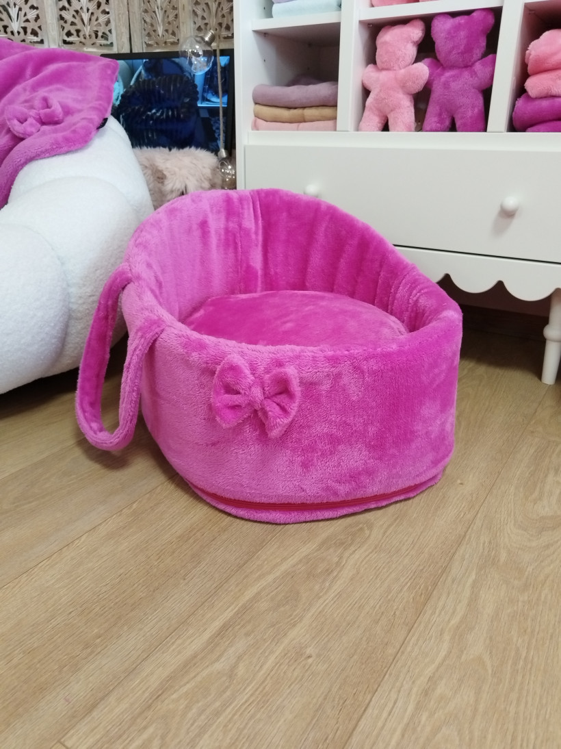 Housse pour Berceau Pilou Fuchsia Intense