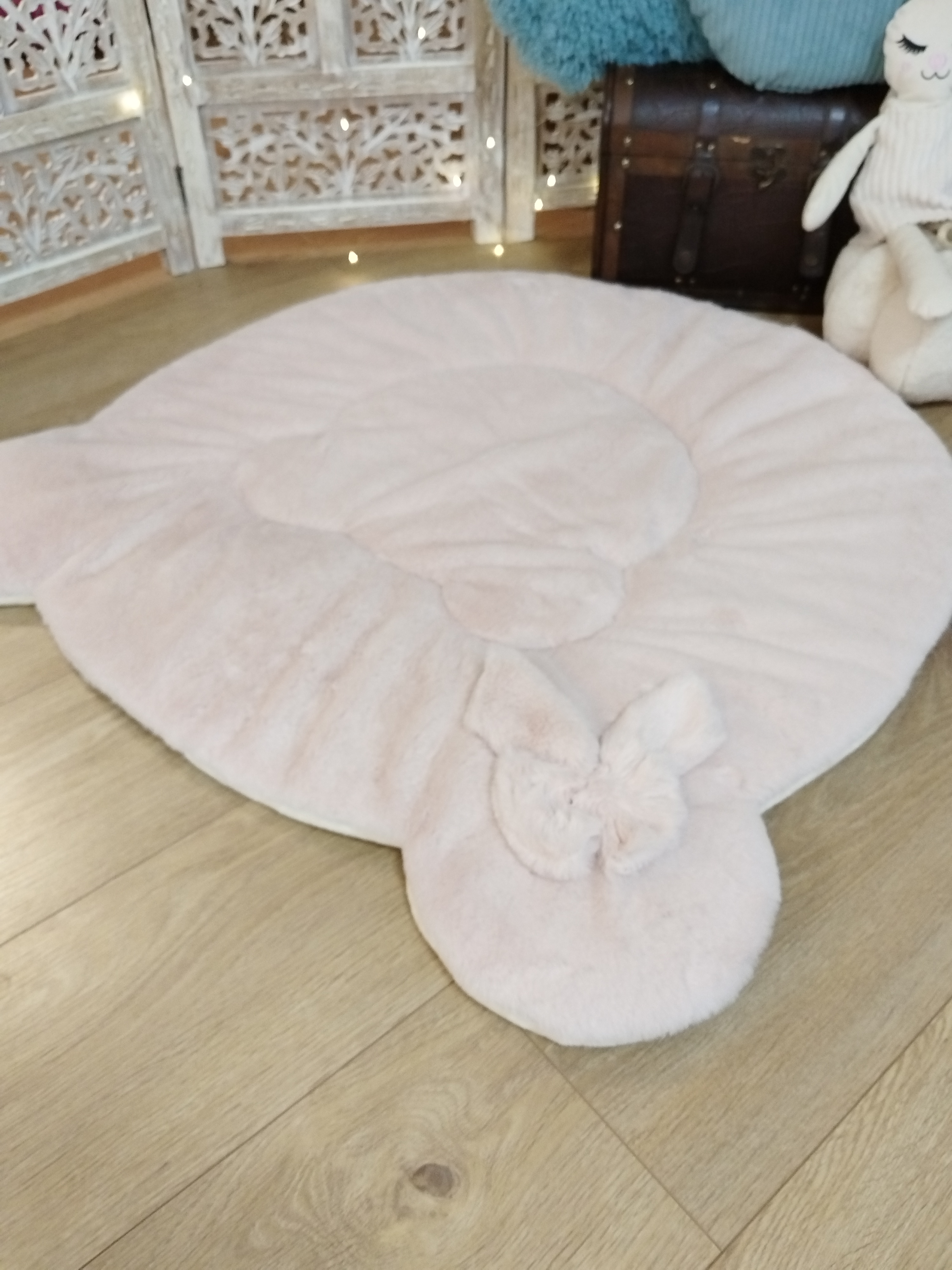 Tapis Ours Eclat de Lune - Rosée Lunaire