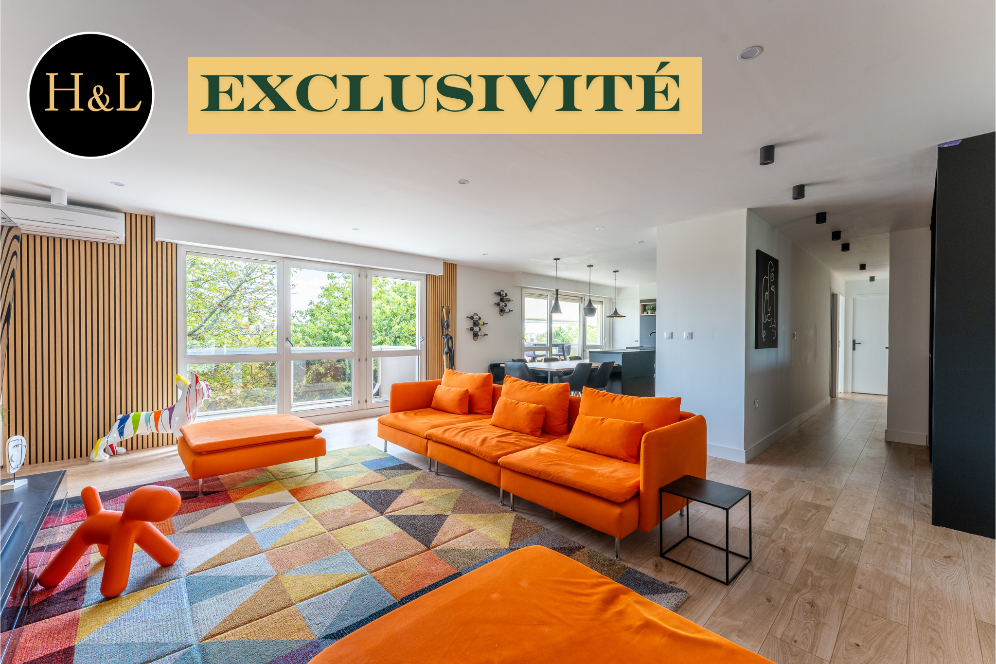 Appartement T4 123 m² CAUDERAN