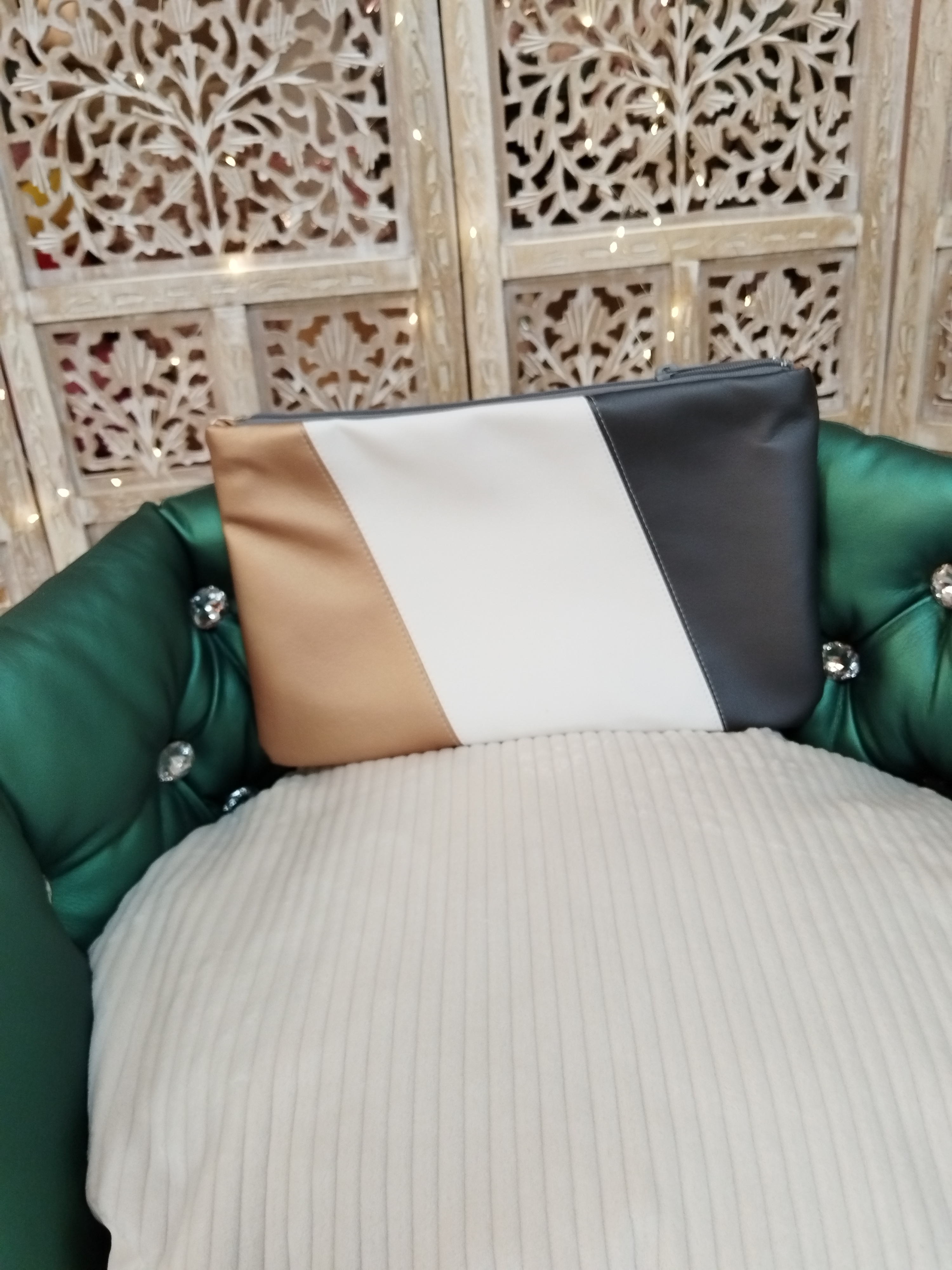 Trousse Plate - Patchwork Suzanne