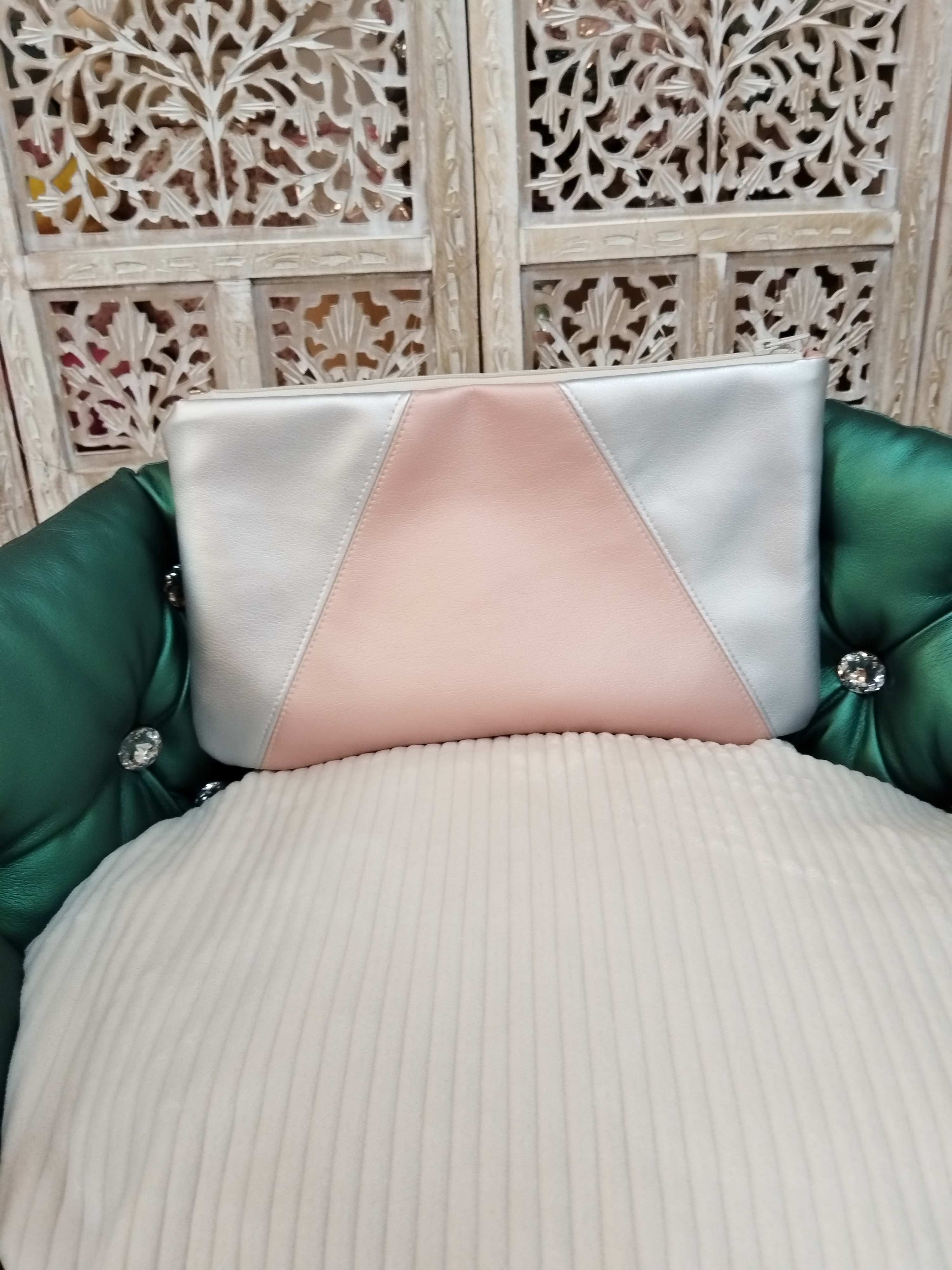 Trousse Plate - Patchwork Camille