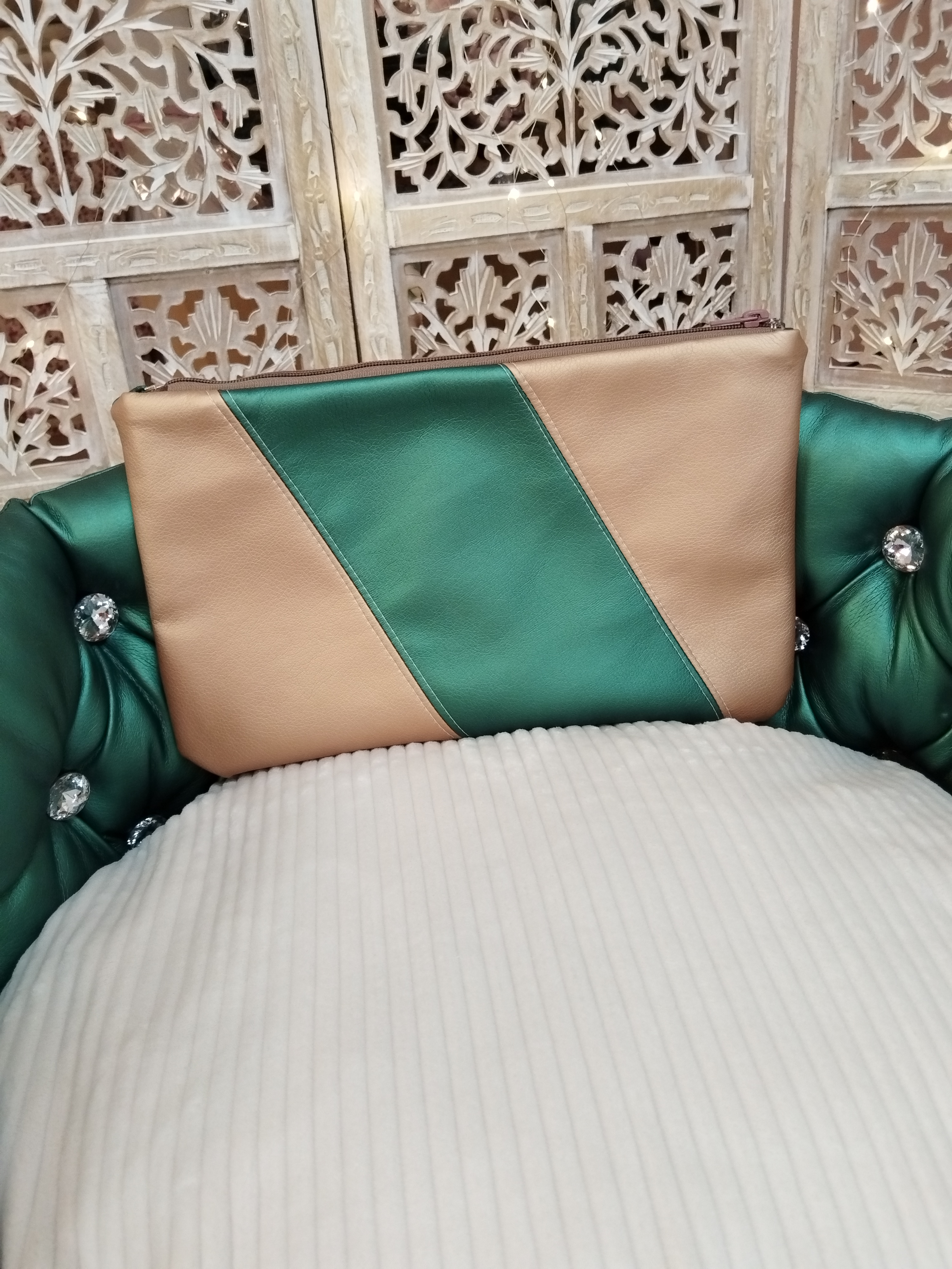 Trousse Plate - Patchwork Aline