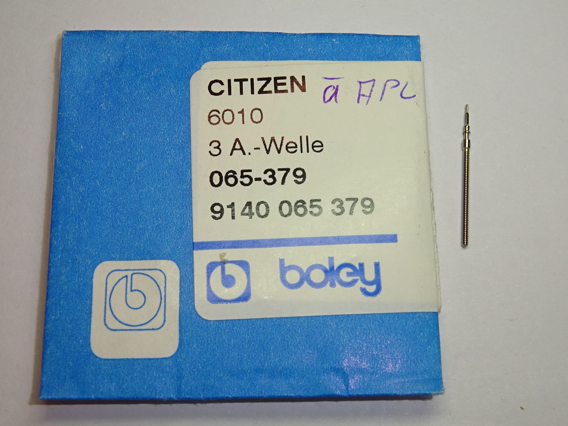 Citizen winding stem 065-379 6000A 6010A 6020A 6030A 6040A 6045A 6085A 6100A