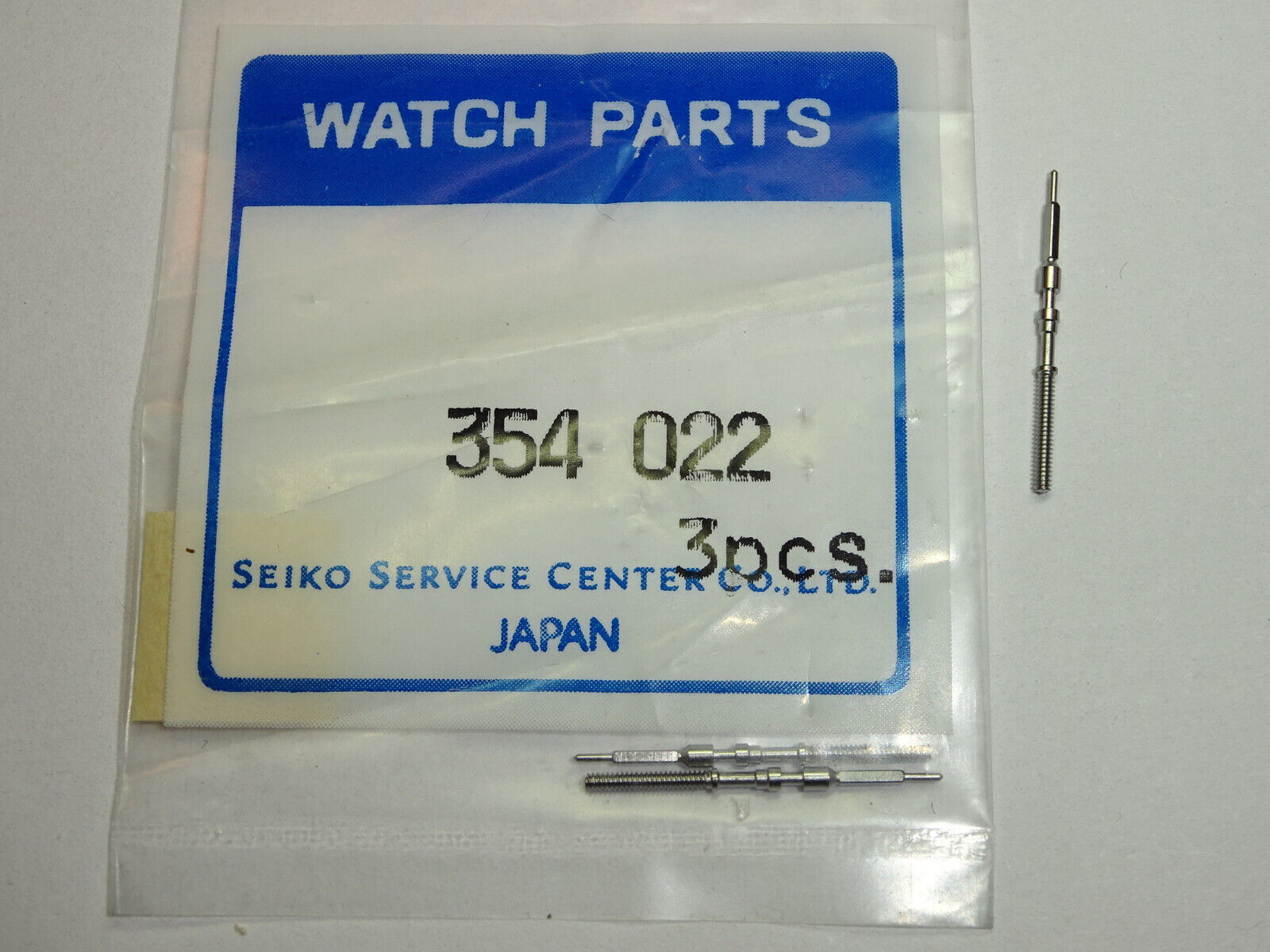 Seiko winding stem 354022 7009 7009A 7017 7018 Y621