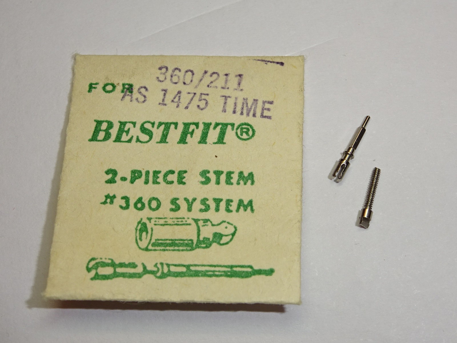 AS winding stem 1475 (time) 1568 1930 1931 + Movado 900 901 male + female / part 404