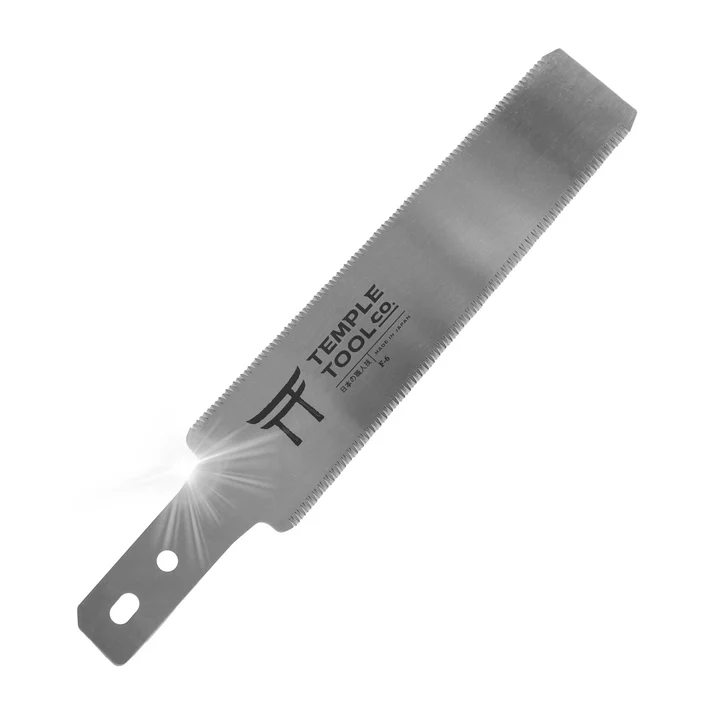 Lame de rechange pour scie japonaise à araser double denture "ryōba-hira-hiki" 150 mm - Temple Tool