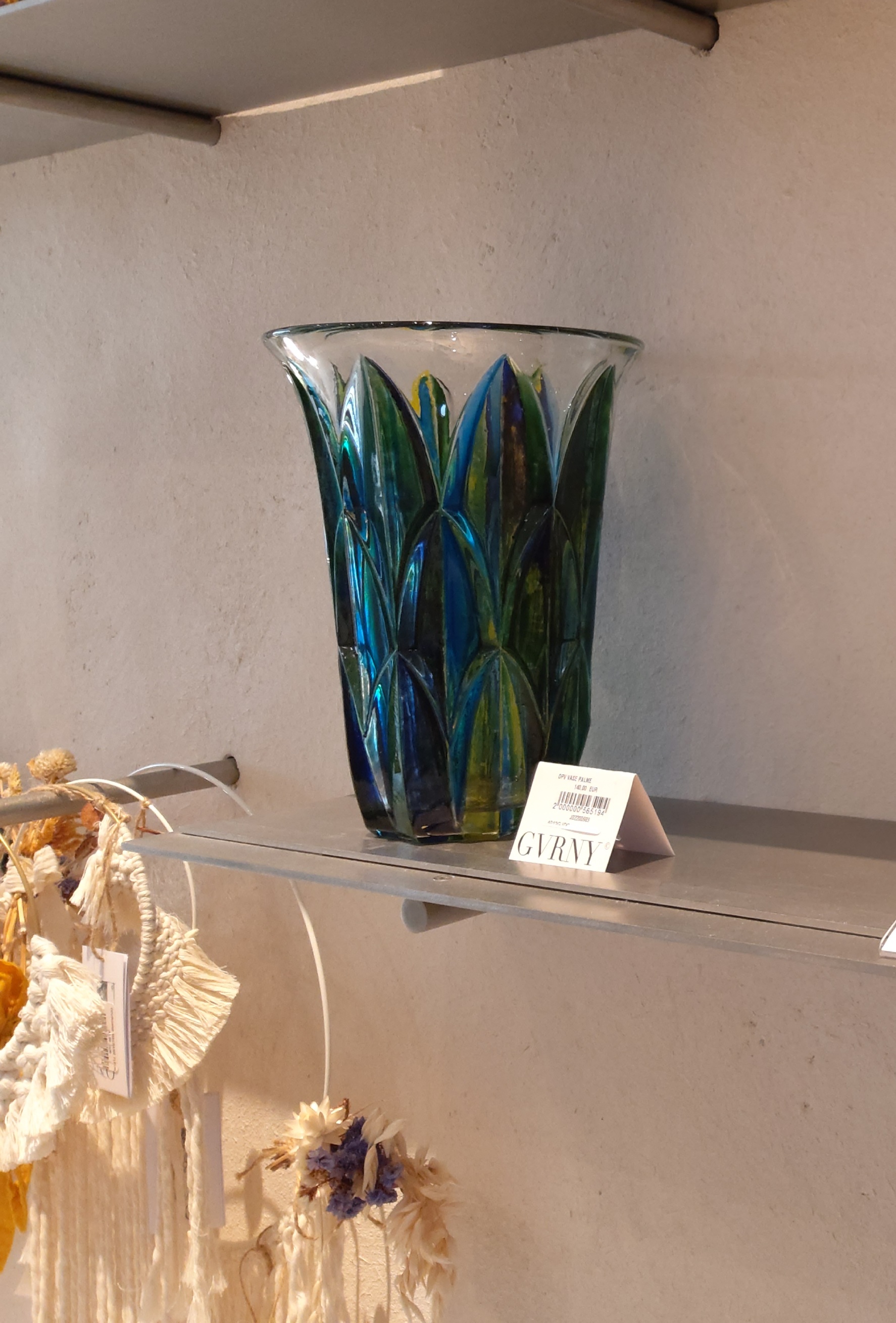 Saule bleu - Art déco