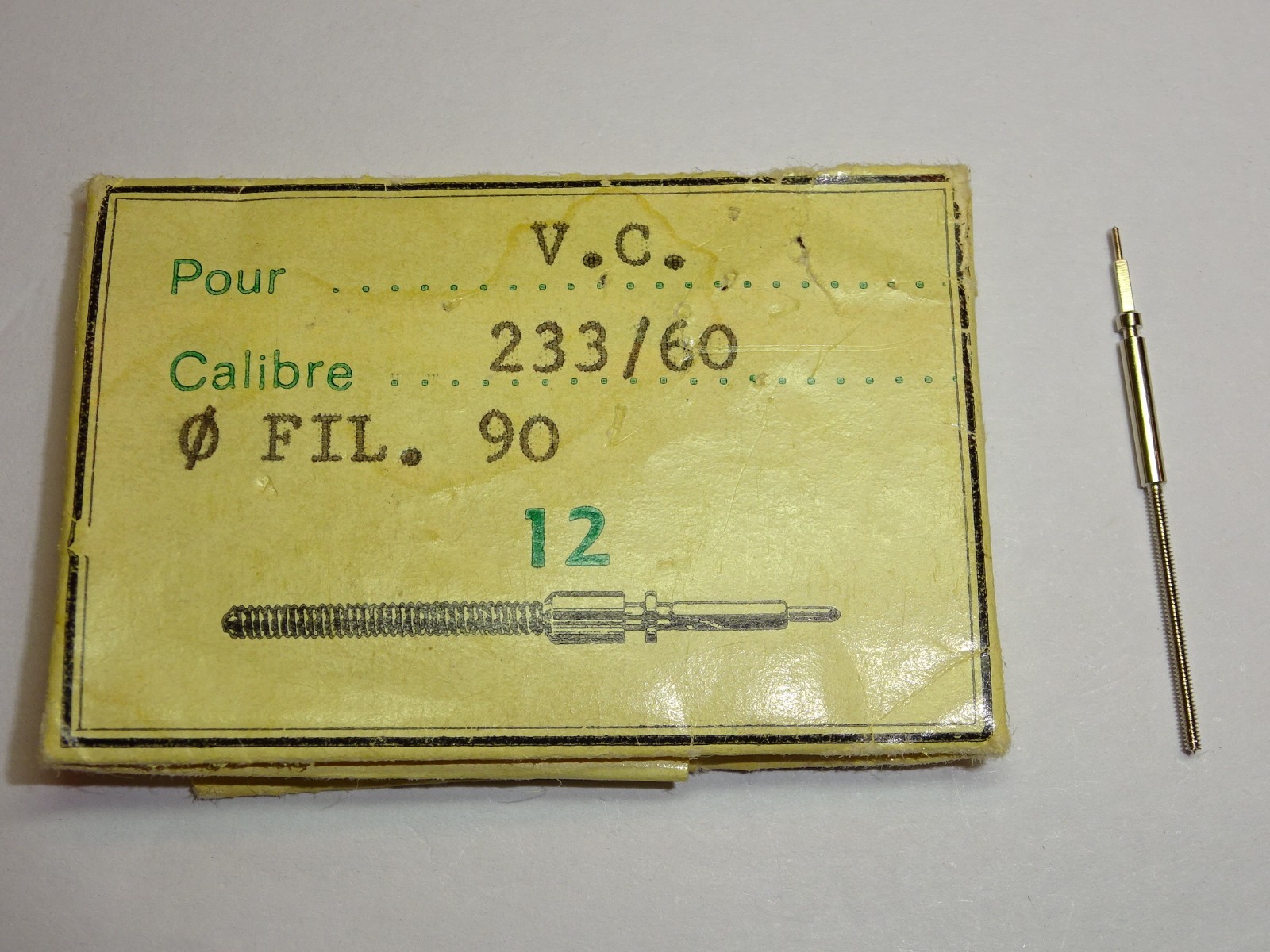FE winding stem 233 233-60 233-66 233-67 (Cupillard) Extra-Long stem