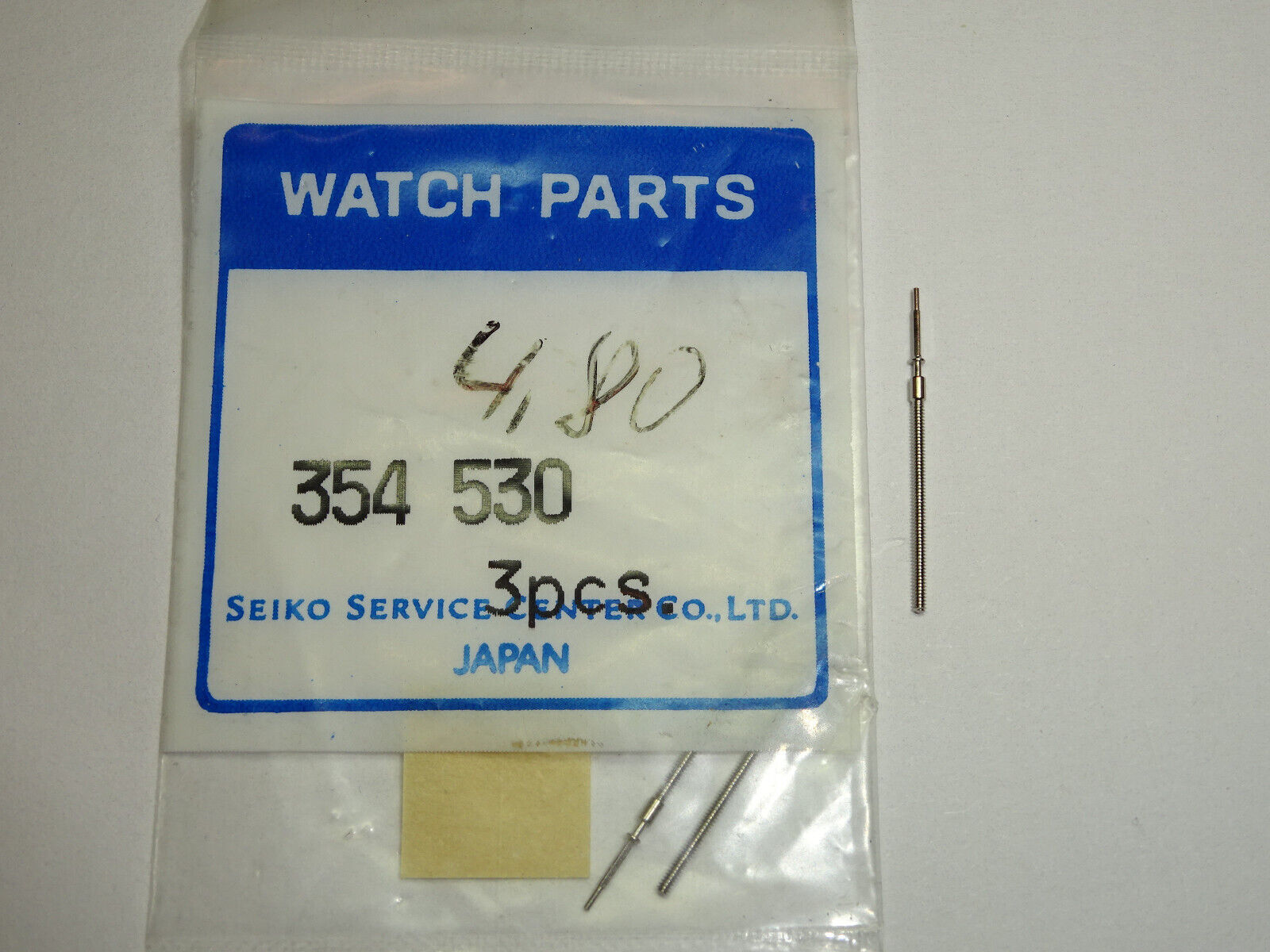 Seiko winding stem 354530 VX3 VX12 V121 V122