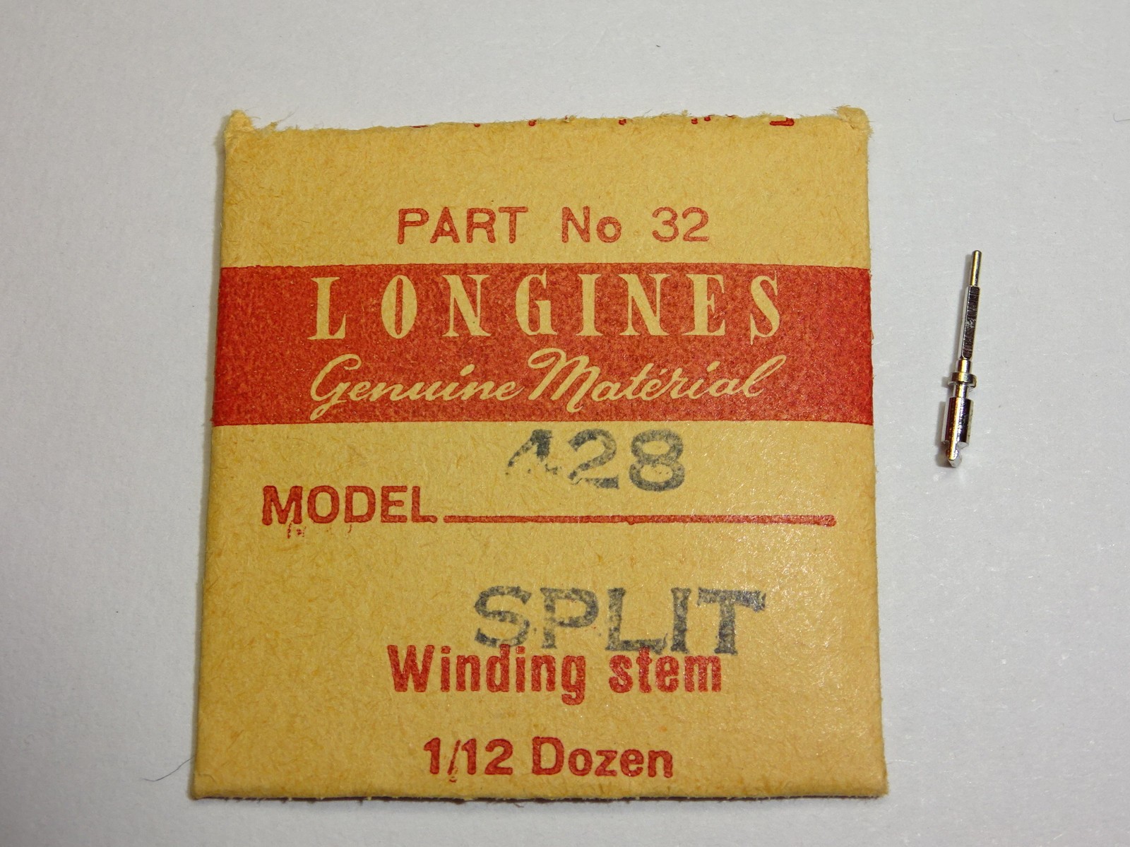 Longines winding stem 420 428 666 846 847 male part 404