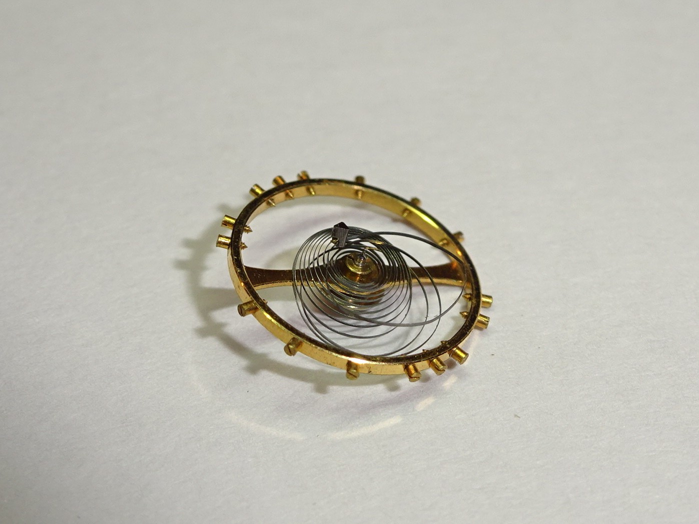 Movado complete balance (hairspring is bent) cal. 470 473 475 477 / part 722