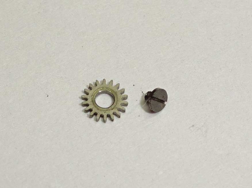 Movado setting wheel + screw cal. 470 473 475 477 / part 450 + 5450
