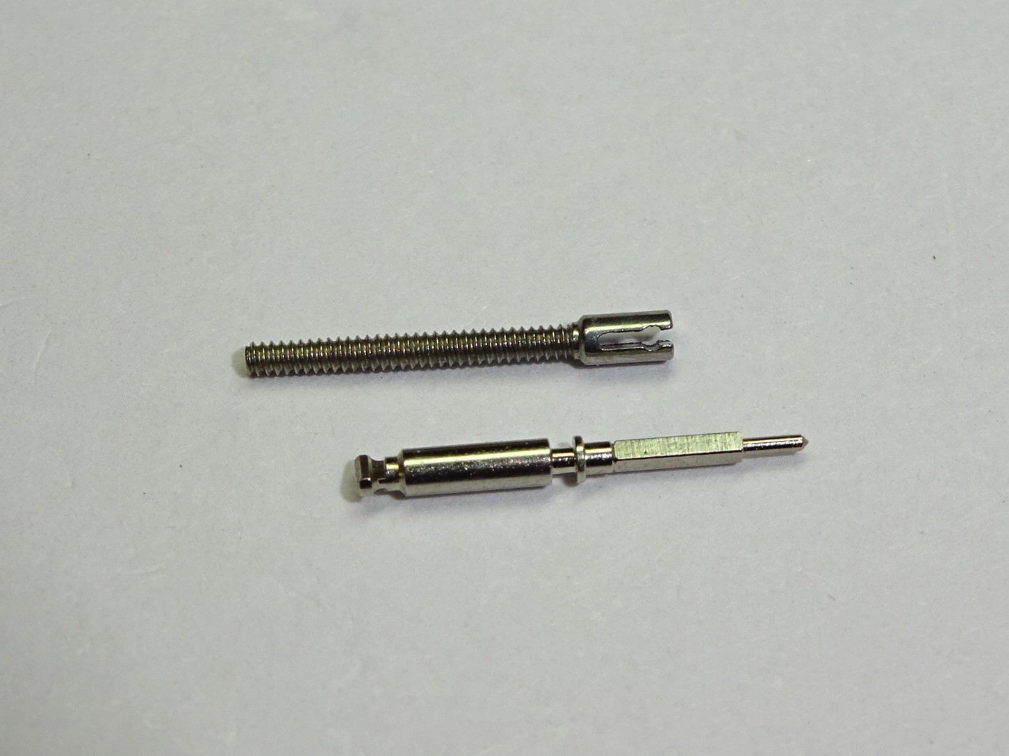 Omega winding stem 600 601 602 610 611 male (lg. 10.6) + female / part 1160 404