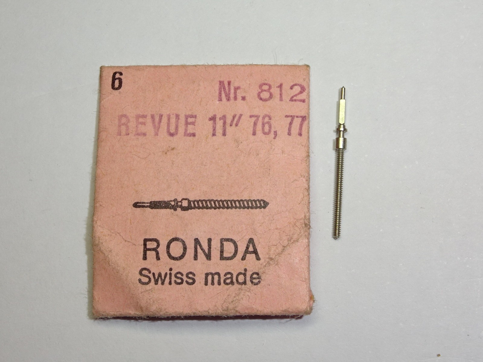 Revue 76 77 winding stem / Ronda 812