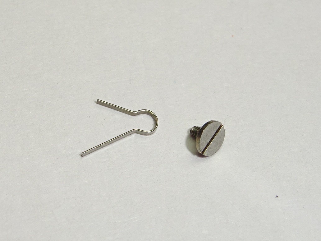 Valjoux 92 hammer bolt spring + screw / part 8241