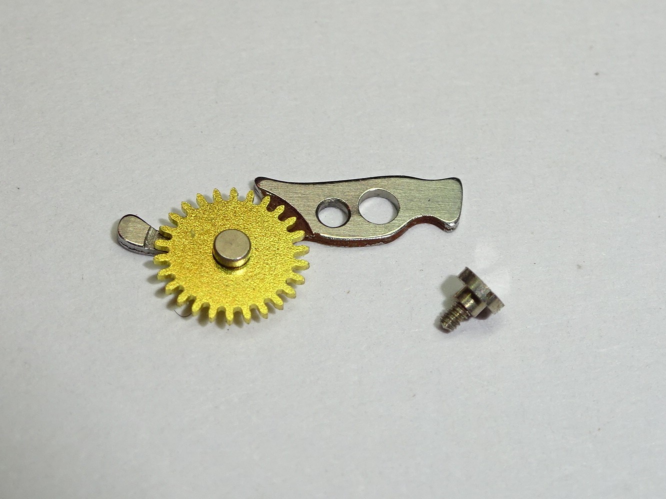 Valjoux 92 sliding gear + screw (a little bit oxidized)/ part 8100