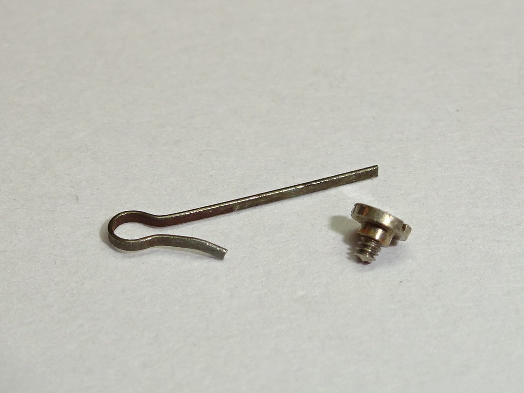 Valjoux 92 sliding gear spring + screw / part 8325