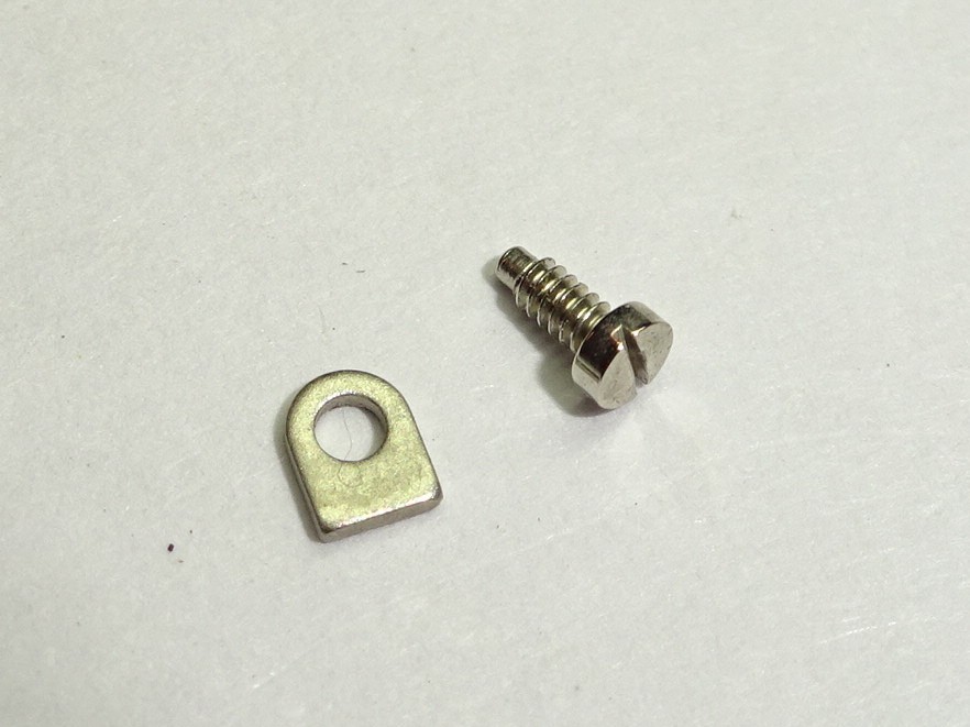 Valjoux case clamp (0.40mm) + screw 7733 7734 7736 7737 /  part 166