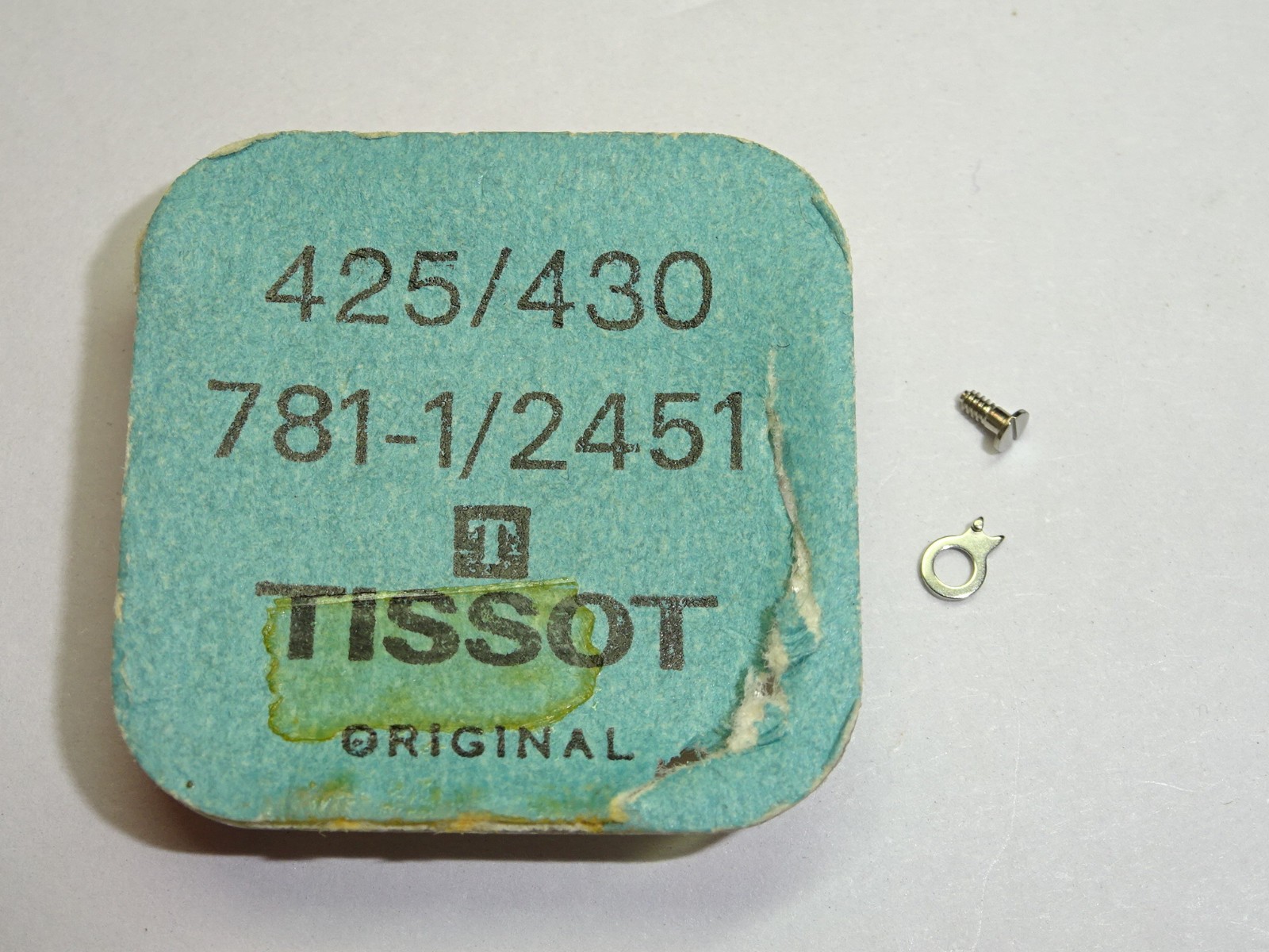 Tissot click + screw cal. 781 782 783 784 781-1 782-1 783-1 784-1 2451 2461 2481 2531 2541 / part 425