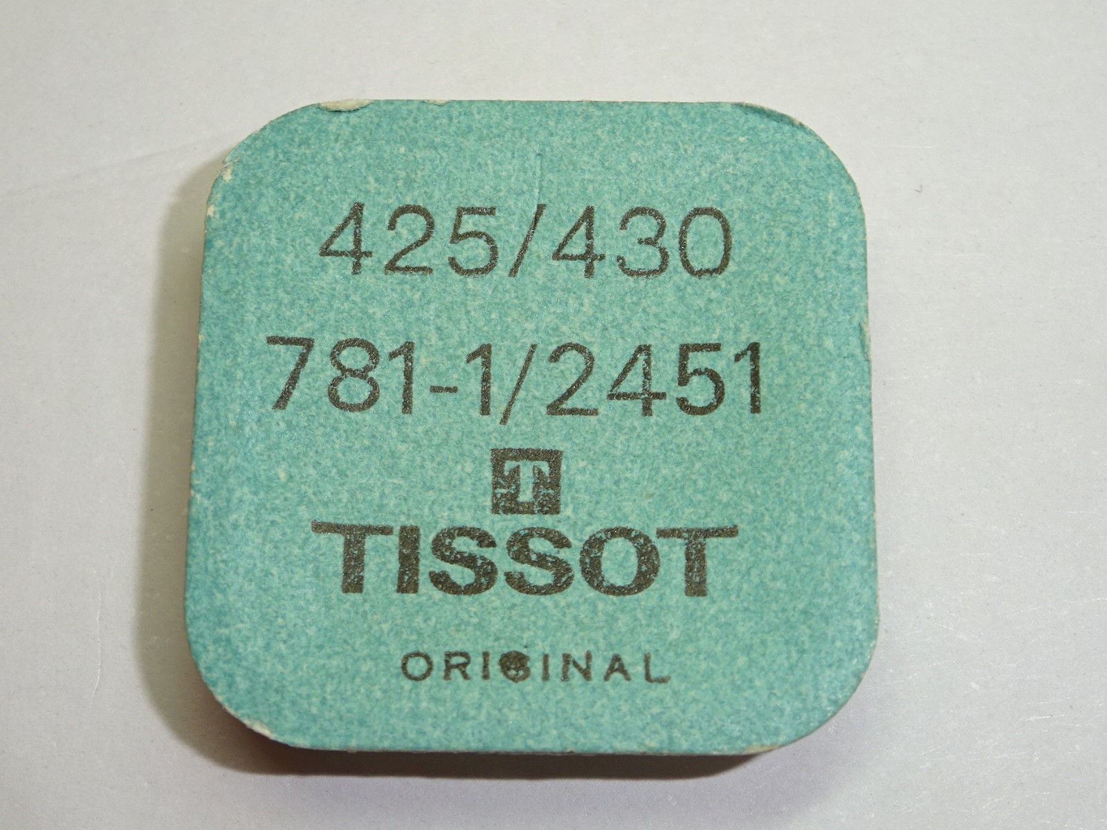 Tissot click + screw + spring cal. 781 782 783 784 781-1 782-1 2451 2461 2481 2531 2541 / part 425 + 430