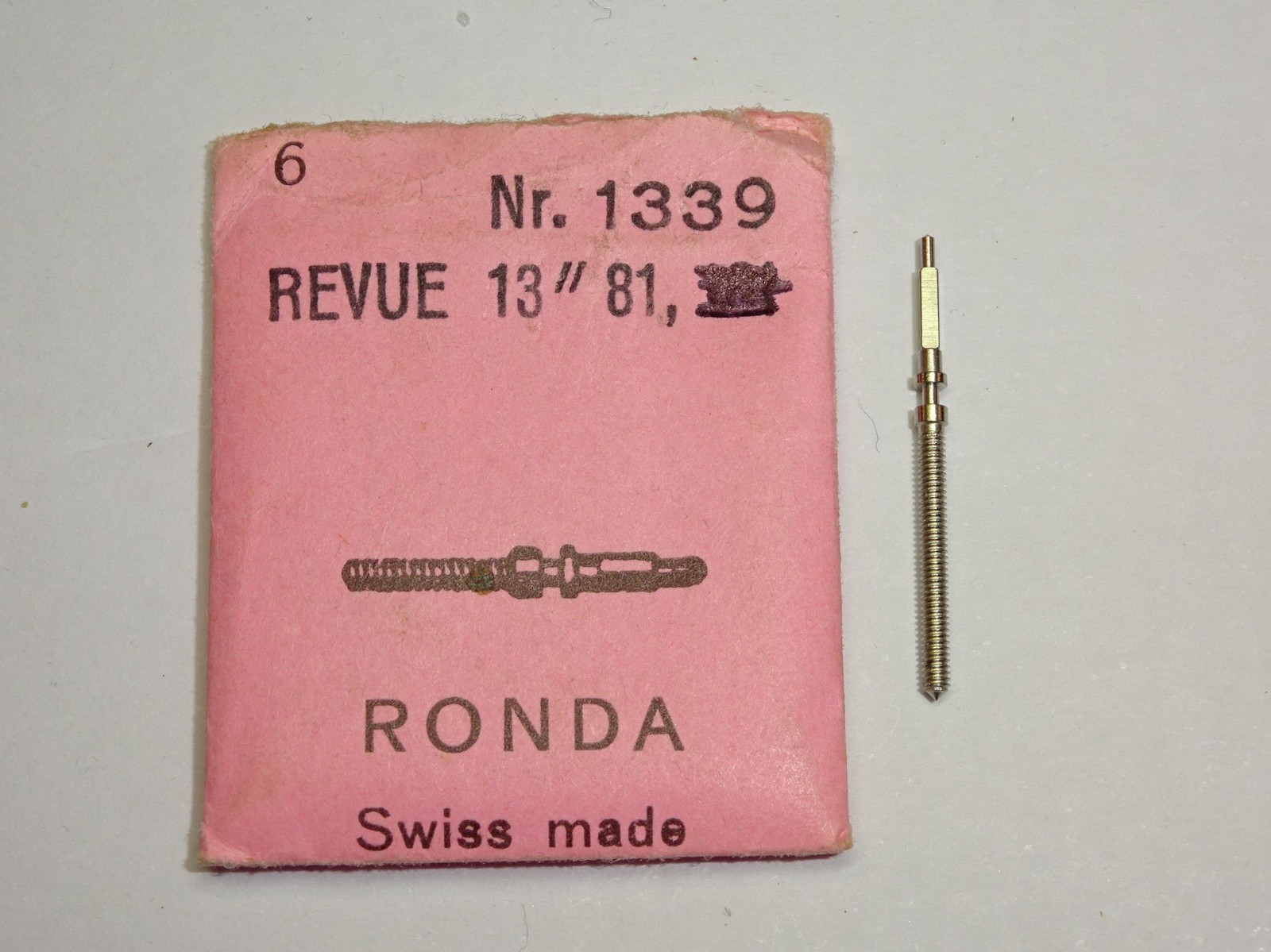 Revue 81 81sc winding stem / Ronda 1339
