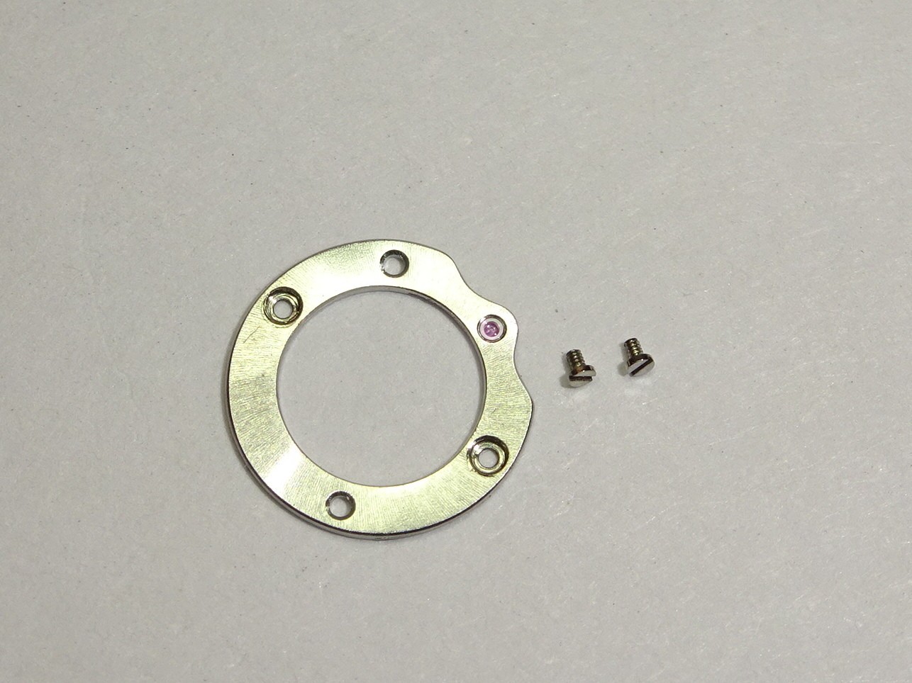 Jaeger Lecoultre 838 839 / IWC 1852 pallet cock + 2 screws / part 125