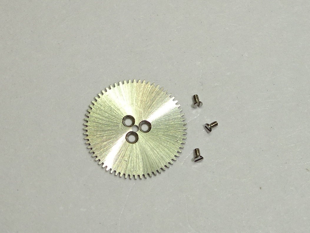Jaeger Lecoultre 838 839 / IWC 1852 ratchet wheel + screws / part 415