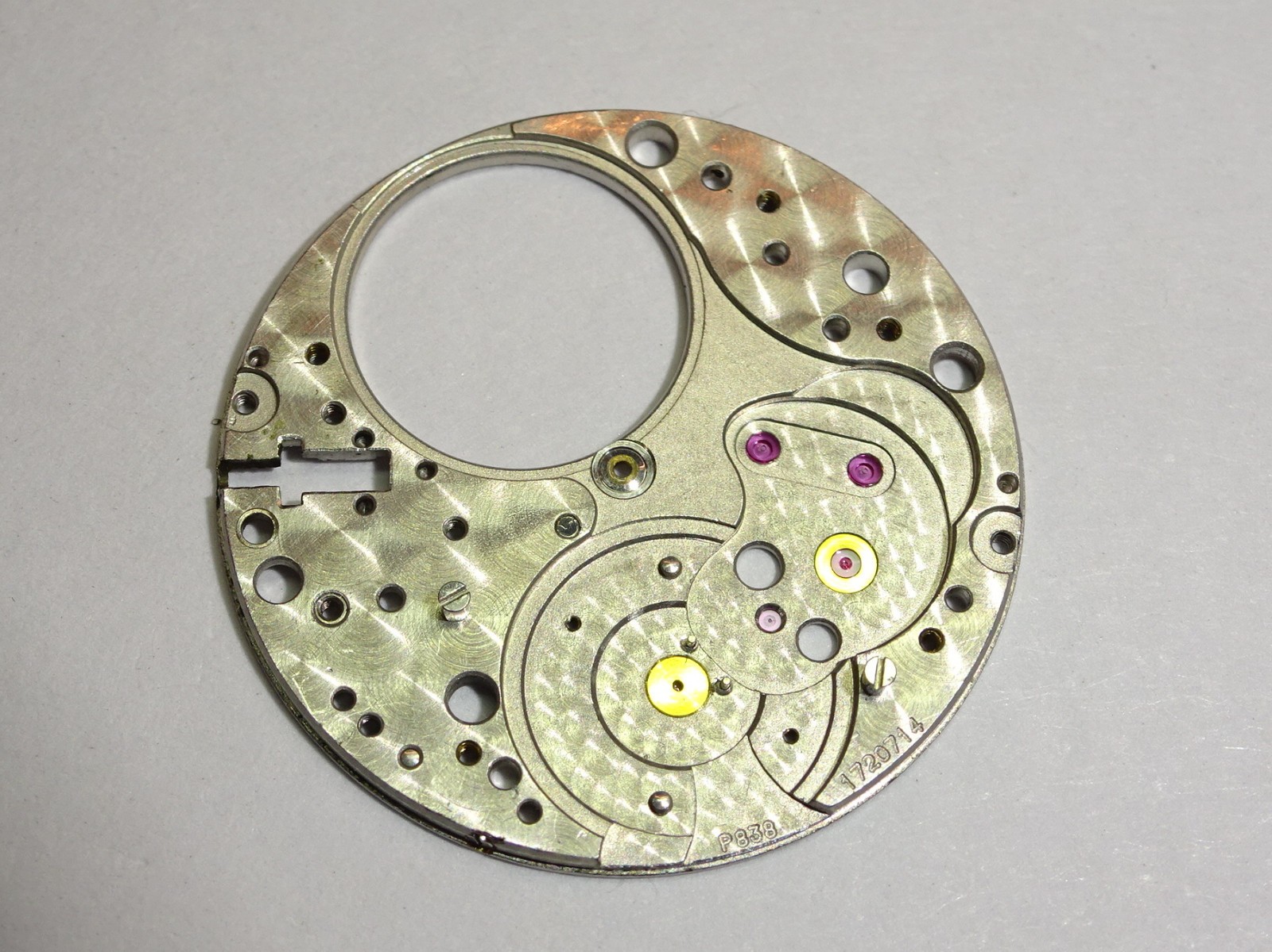 Jaeger Lecoultre 838 main plate / part 100