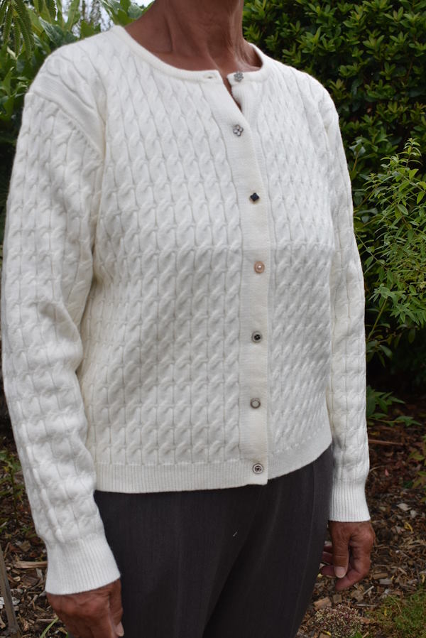 Cardigan torsadé Femme