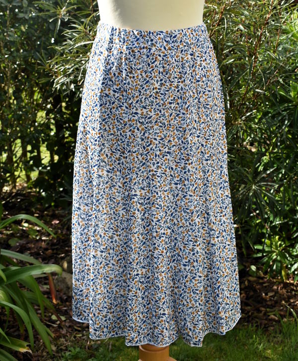 Jupe légère fluide