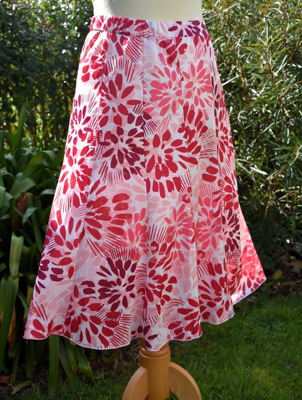 Jupe fluide pour l'été