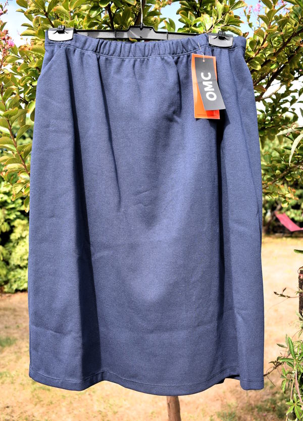 Jupe droite doublée