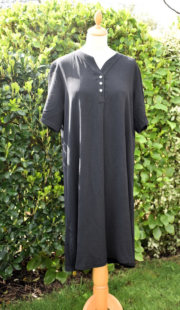 Robe été coloris noir