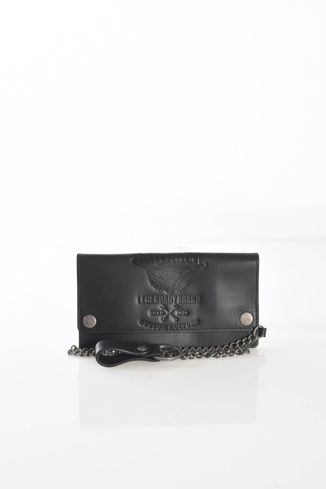 Portefeuille HEAVY 100% Cuir - Von dutch (NOIR)